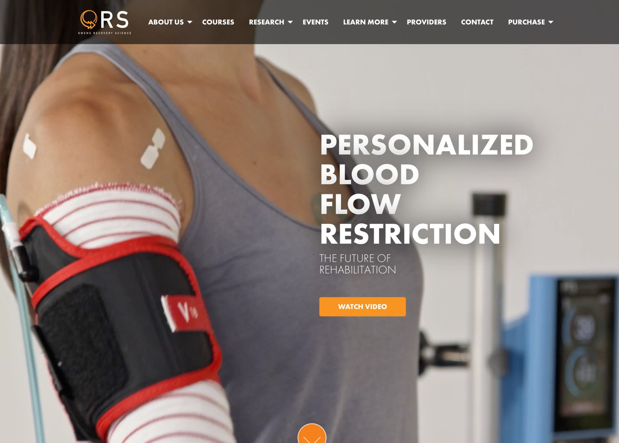 ORS website screenshot
